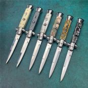 黑手党AKC10寸侧开跳刀